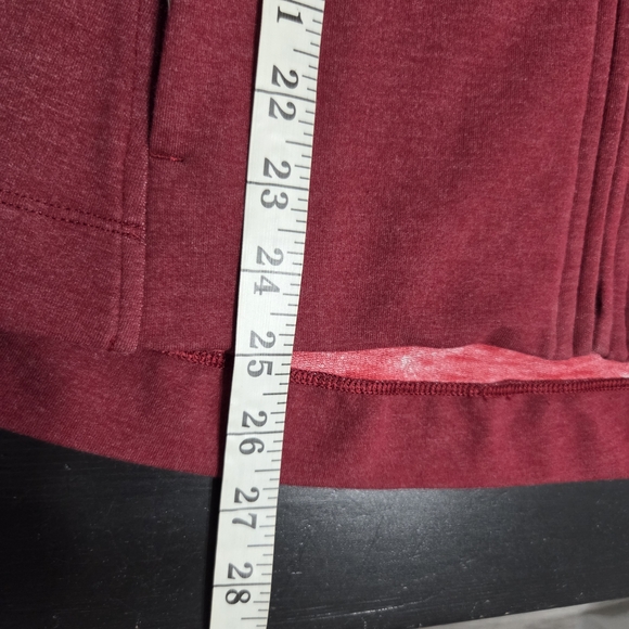 Lululemon Take Ten Full Zip Hoodie Rosewood Red Size L - Picture 8 of 13